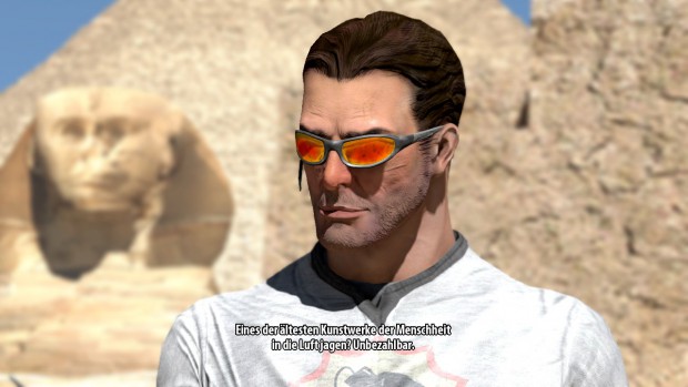 Einer dieser beiden verliert gleich seinen Kopf...